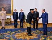 سفير إندونيسيا يقدم أوراق اعتماده للرئيس السيسى