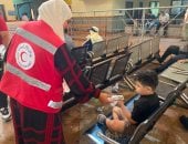 الهلال الأحمر المصري يساند الدفعة 58 من الجرحى والمرضى الفلسطينيين