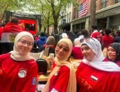 احتفال الجالية المصرية بالمنتخب 