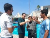 لجنة عوامل الأمن والسلامة تتابع التزام نادى كفر الشيخ