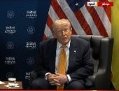 الرئيس الأمريكى دونالد ترامب ونظيره فلوديمير زيلينسكى