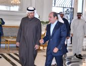 استقبال الرئيس السيسي للشيخ محمد بن زايد