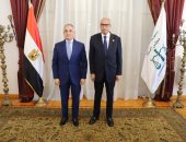 وزير العدل يهنئ رئيس مجلس الدولة بمناسبة توليه منصبه الجديد