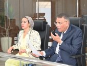محافظ جنوب سيناء يترأس اجتماعًا عبر الشبكة الوطنية للطوارئ