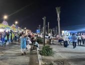أجواء كورنيش مطروح ليلا