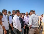 المهندسة راندة المنشاوي وزيرة الإسكان وجانب من الجولة 