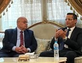 خالد البلشى نقيب الصحفيين والمستشار محمد رفعت 