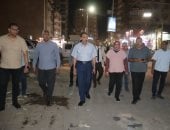 محافظ سوهاج يتفقد الموقف العام ومحطة الصرف بمنطقة سيتي