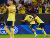 احتفال فريق النصر