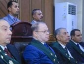 هيئة المحكمة برئاسة المستشار حمادة الصاوي