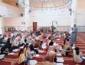الاطفال تزين مساجد المحافظة 