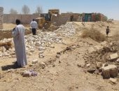 حملات إزالة تعديات على أملاك الدولة بعزبة علي بدر