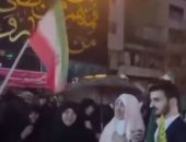 جانب من حفل الزفاف قبل القصف 
