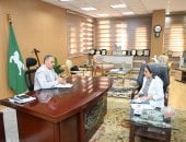 الزميلة إيمان مهنى و المهندس حازم الاشموني