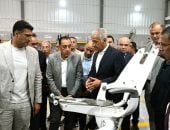 رئيس الوزراء يفتتح مصنعي «تكنوفيجن»