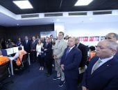 محطة تحيا مصر بحضور وزير النقل كامل الوزير ونظيره الفرنسي