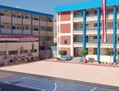 تخطيط ملعب وفناء المدرسة