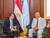 محافظ الإسكندرية يستقبل سفير أرمينيا