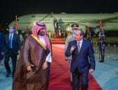 الرئيس السيسى والأمير محمد بن سلمان 