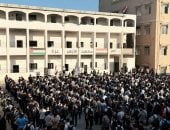 بين علمَي مصر وفلسطين يبدأ طلاب الأزهر عامًا دراسيًا جديدًا