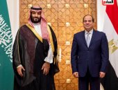 تغطية خاصة لتليفزيون اليوم السابع عن استقبال الرئيس السيسي ولى العهد السعودى