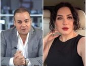 سلاف فواخرجى فى مداخلة هاتفية لتليفزيون اليوم السابع مع عمرو صحصاح