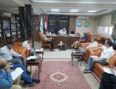 رئيس مياه سوهاج يبحث خطط الاحلال والتجديد لمشروعات حياة كريمة