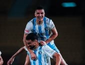 لاعبو بيراميدز خلال احتفالهم بالأهداف