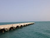 أعمال الإنشاءات بميناء صيد الشلاتين 
