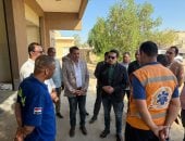 نائب محافظ الفيوم يتفقد مشروعات "حياة كريمة"