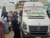 جانب من أعمال القافلة الطبية