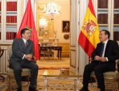 لقاء وزير خارجية المغرب ونظيره الإسبانى 