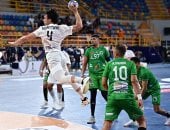 جانب من مباراة كرة يد لفريق الزمالك ببطولة العالم