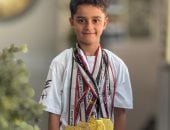 بطل الجمباز إلياس محمد حجاج