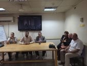 صحة سوهاج تعقد اجتماع مع مسؤولي مستشفى طما