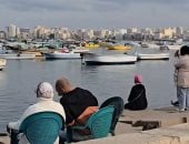 مشاهدة الغروب على الكورنيش
