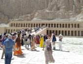 زيارات الأجانب فى معبد حتشبسوت بالبر الغربي
