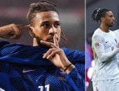 مايكل أوليس وزيدان مدرب منتخب فرنسا