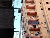 عقار مائل بحي وسط الإسكندرية
