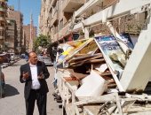 إزالة 109 إعلانات مخالفة خلال حملة مكبرة بحي شرق سوهاج
