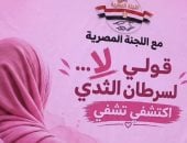 اللجنة المصرية في غزة تطلق حملة «لا لسرطان الثدي» 