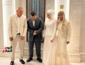 عقد قران نجل إبراهيم حسن 