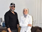 هلا رشدى ومصطفى السويفي