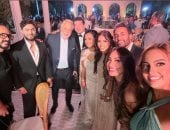حفل زفاف ابنة المخرجة شيرين عادل