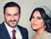 الفنانة أحلام وزوجها مبارك الهاجرى