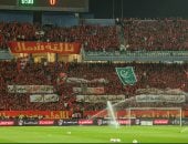 جماهير الاهلي في مدرجات مباراة القمة