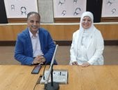 الإعلامى حسين الناظر والداعية ميرفت محمد