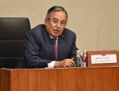 نبيل فهمي خلال المحاضرة