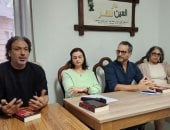 جانب من الندوة التى أقيمت بمقر دار العين للنشر