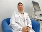 الدكتورة هناء سعيد رئيس قسم الباطنة والعناية المركزة بمستشفى القنايات المركزي